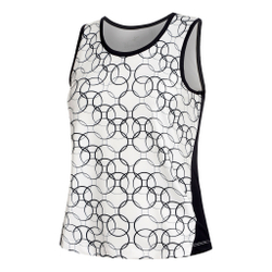 Женская теннисная майка Limited Sports Tabea Tank Top Women - White, Dark Blue