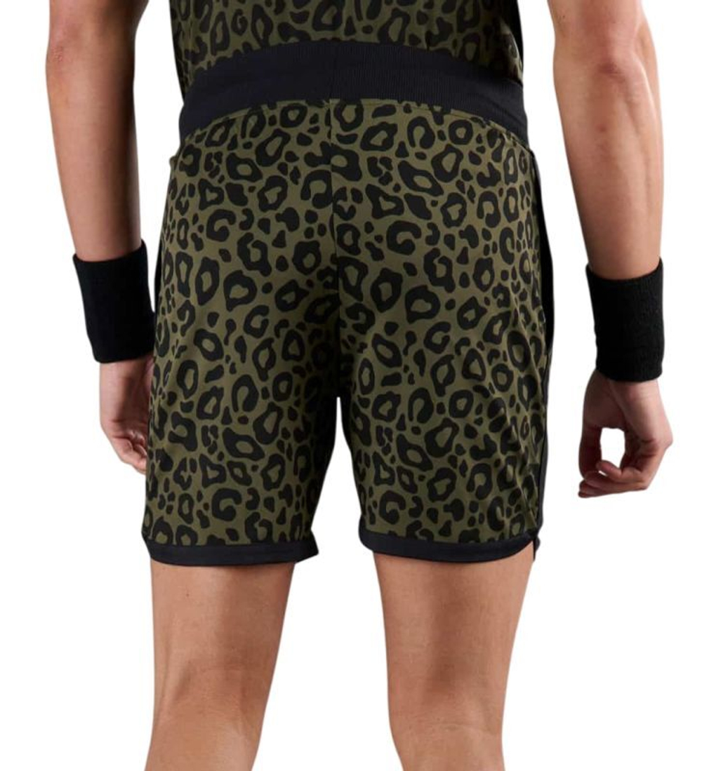 Мужские теннисные шорты Hydrogen Panther Tech Shorts - зеленый