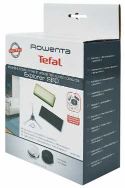 Набор аксессуаров для роботов-пылесосов (боковые щетки и фильтр Tefal ZR177002