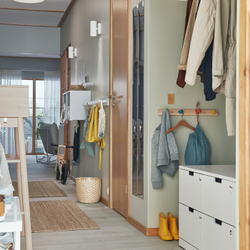 IKEA NYMÅNE  (ИКЕА НИМОНЕ)  -  Бра двухстороннее, стационарный монтаж - белое