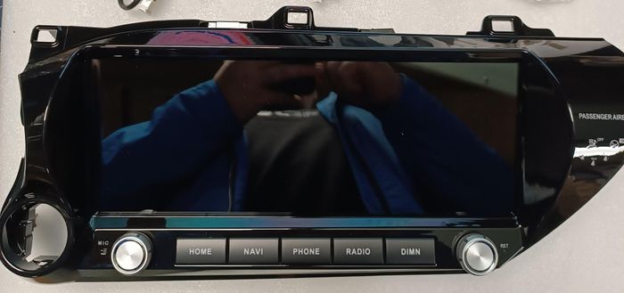 Магнитола для Toyota Hilux 8 2015-2023+ - Kuberg ZH-T1222 Android 12, Быстрая, SIM-слот