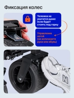 Тележка складная Rover 95*60*50 см, черный