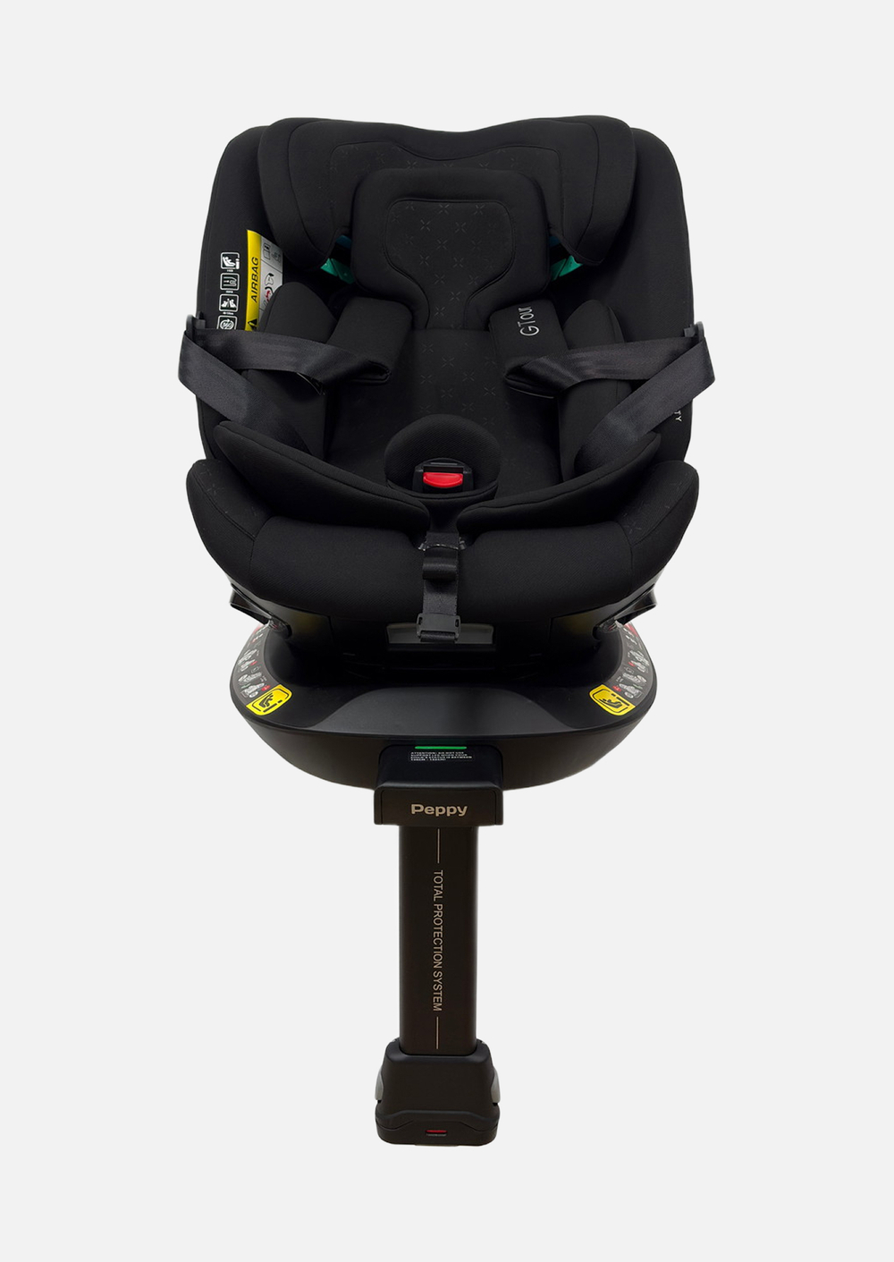 Peppy Автокресло Gtour 0-36 I-Size 40-150 см черный