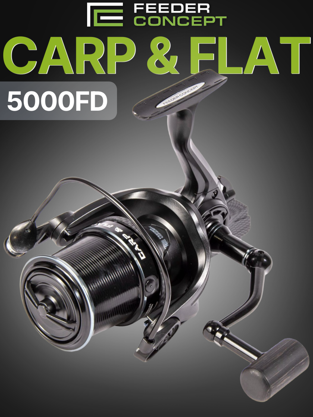 Катушка безынерционная Feeder Concept Carp & Flat 8 5000FD