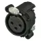 Neutrik NC3FAH1 панельный разъем XLR female, горизонт. установка на ПП