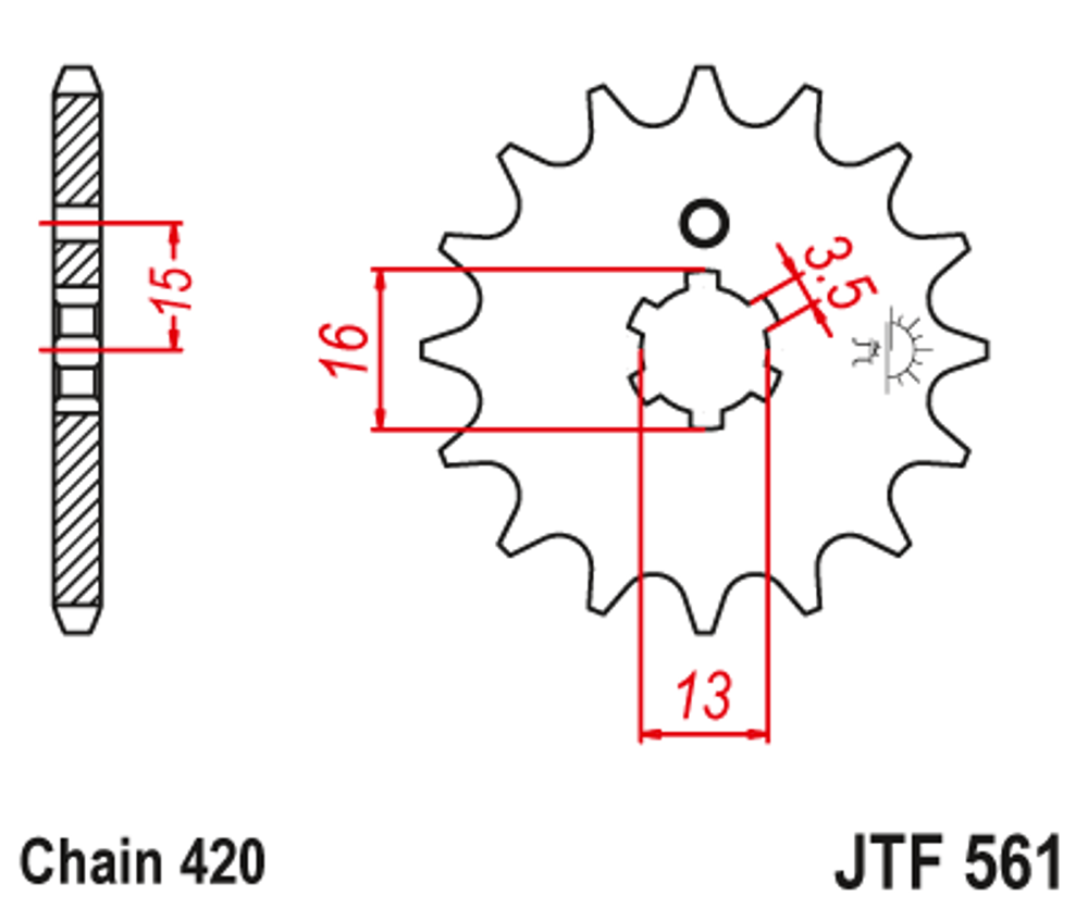 Звезда JTF561.15