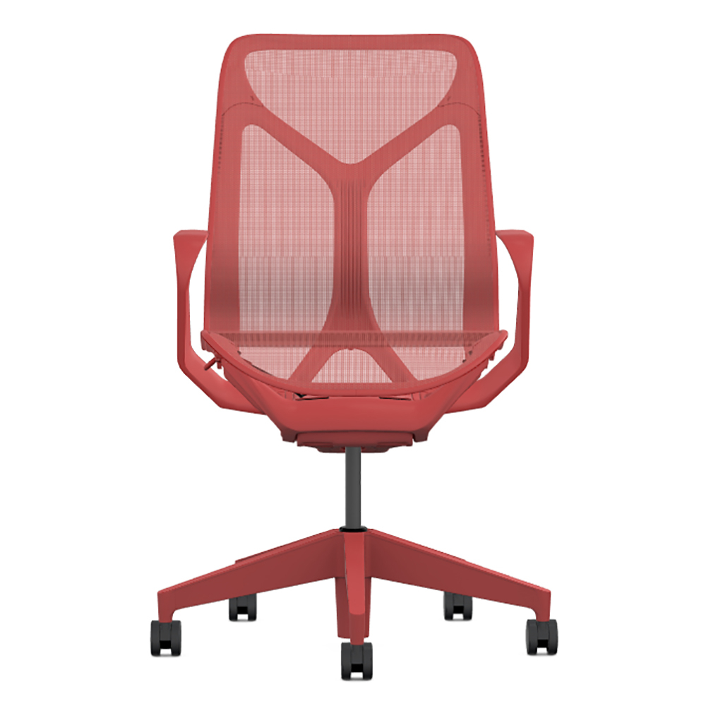 Кресло Herman Miller Cosm, средняя спинка, цвет Canyon, нерегулируемые подлокотники