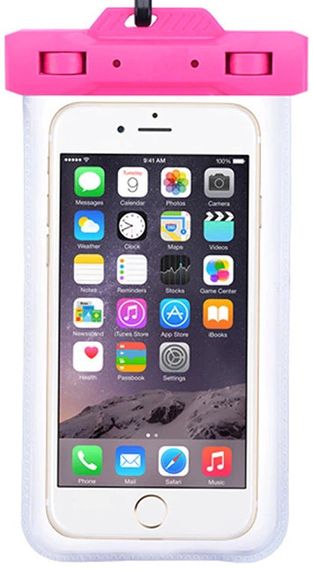 Чехол водонепроницаемый для телефона Cressi Phone Waterproof Bag розовый