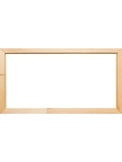 Деревянная рама 35x75 для картин на подрамнике сеч. 40x18