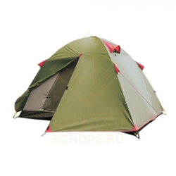 Палатка Tramp Tourist Lite 3-x местная, Green