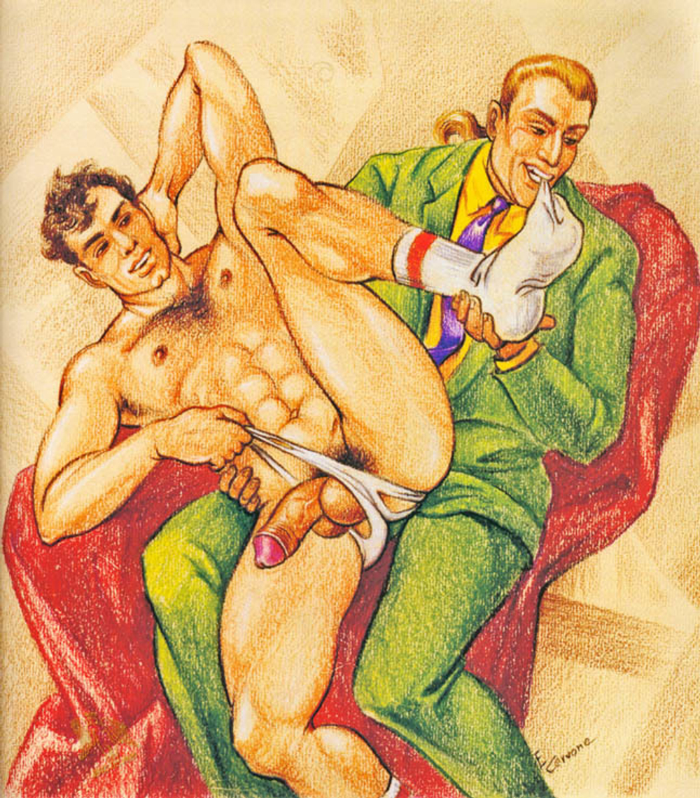 Eddie (Ed, Edmund) Cervone (1945-2001) - эротическое искусство американского художника Эдмунда Червоне. 18+