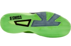 Теннисные кроссовки K-Swiss K-Frame Speed Rublo Clay - soft neon green/black/neon lava