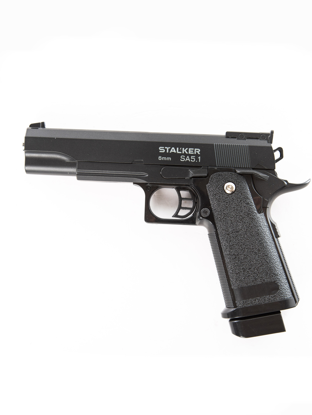 Пистолет пневм. Stalker SA5.1 Spring (аналог Hi-Capa 5.1), кал.6мм,мет.корп. маг.16 ш
