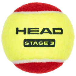 Juniorskie pilki tenisowe Head Stage 3 Red Mesh Bag 12B