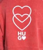 Худи дималая HUGO - коралловый(50474966)