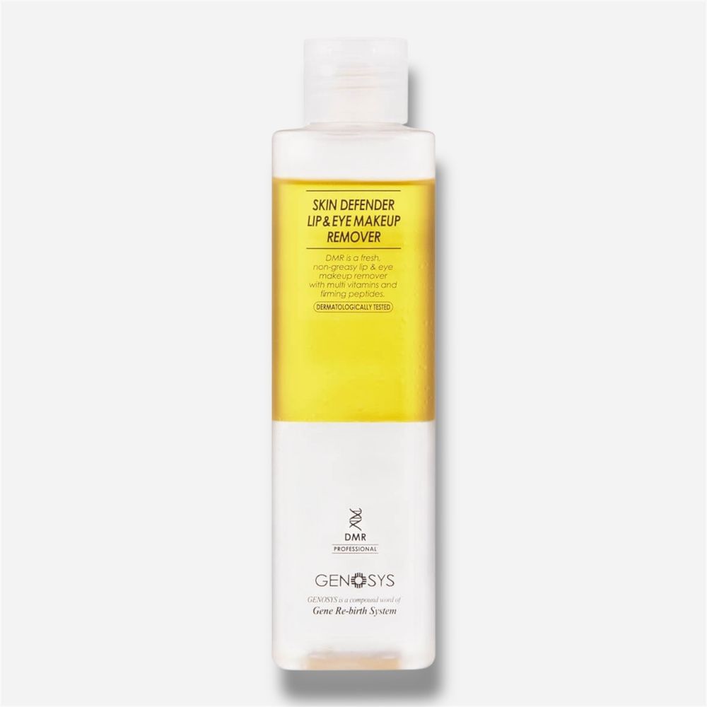GENOSYS    СРЕДСТВО ДЛЯ СНЯТИЯ МАКИЯЖА С ГУБ И С ГЛАЗ 200мл    skin defender lip &amp; eye makeup remover