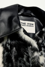 Пальто с животным принтом - THE ITEM ZARA WOMAN - ZARA