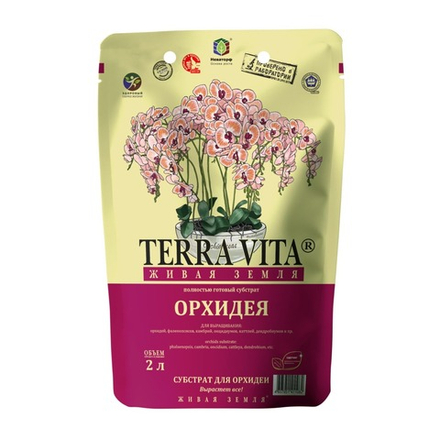Субстрат для орхидей и эпифитных растений (Terra Vita)