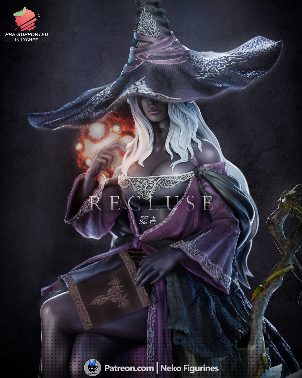 Отшельница Фигурка Recluse Elden Ring