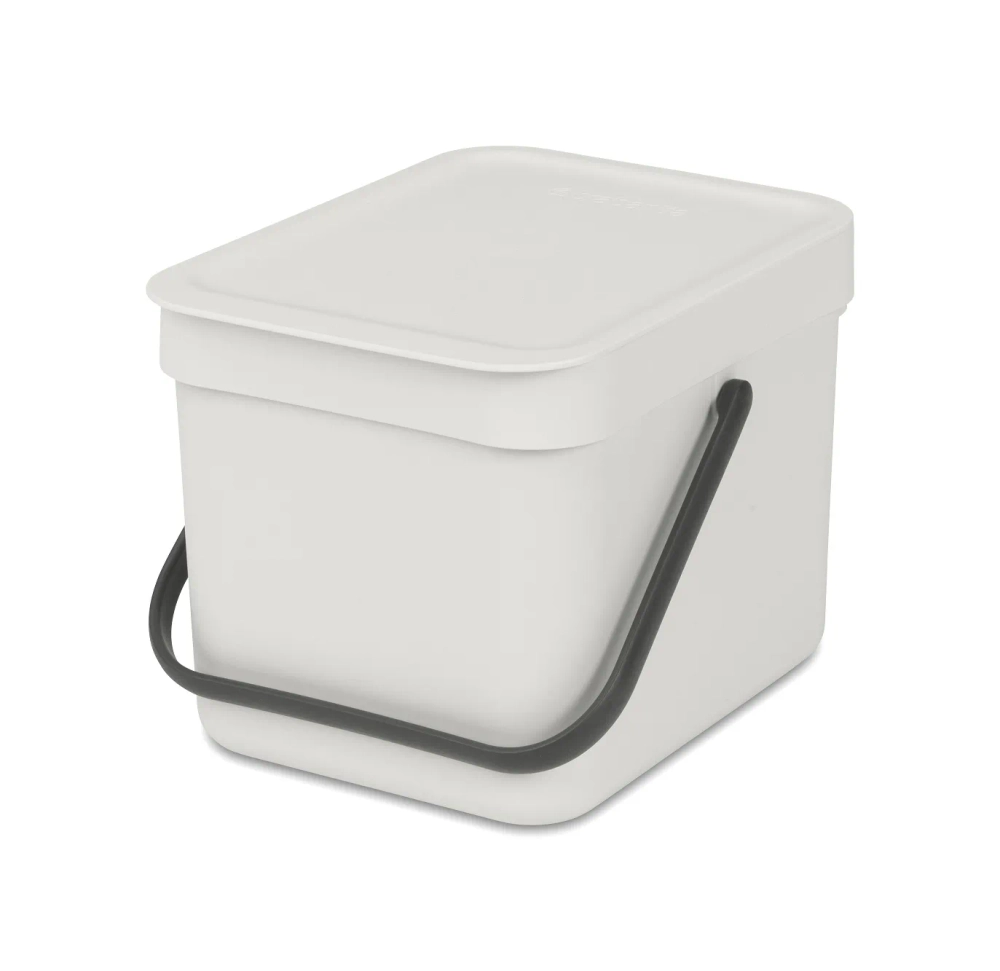 Brabantia Контейнер для сортировки мусора Sort & Go 6л, серый 213267