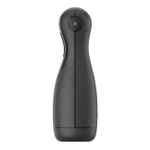 Черный вибромастурбатор с имитацией орального секса Amovibe Good Night Pro Squeezing, Sucking & Vibrating Masturbator