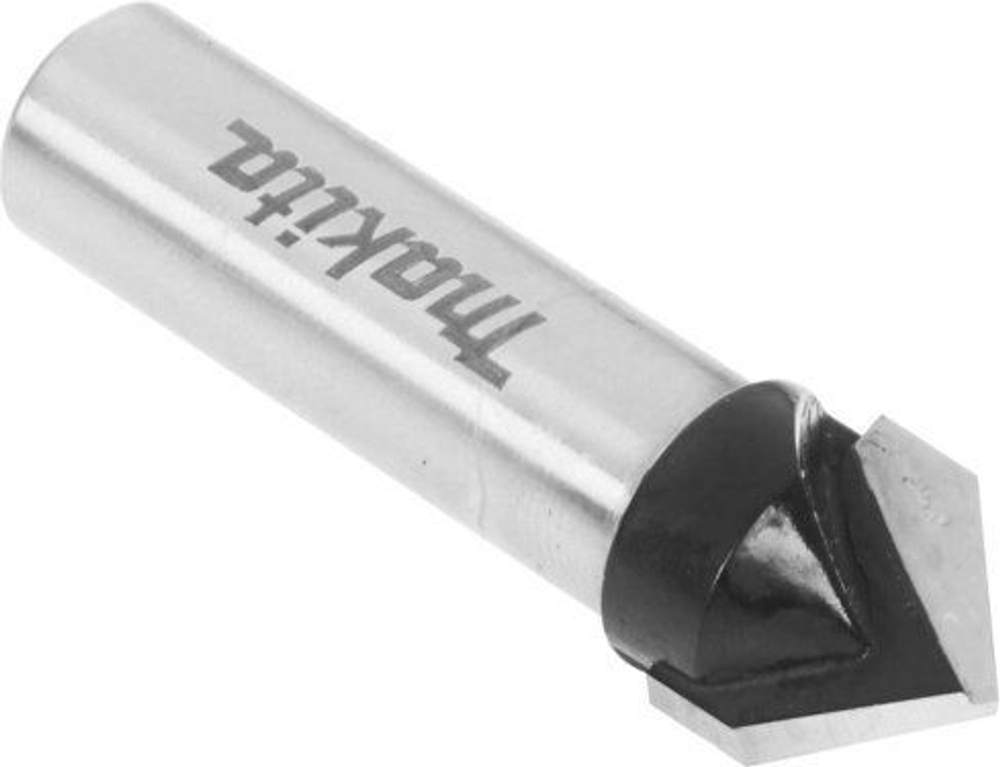 Фреза пазовая V-образная 90° 15.9х12.7, S12, 2T Makita D-10718