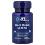 Life Extension, масло чёрного тмина, 60 капсул (500 мг в 1 капсуле)