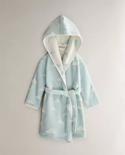 ZARA HOME ДЕТСКОЕ ПОЛОТЕНЦЕ С КАПЮШОНОМ "ТОУ STORY" ©DISNEY/PIXAR, СИНИЙ