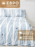 Постельное белье евро хлопок 50х70 Аделаида