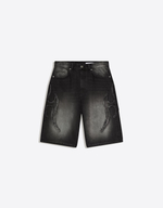 Мужские бермуды baggy fit с нашивками - BERSHKA