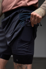 Шорты Blue Monte Frogaero Trail Running Breeches "Yuanshandai"