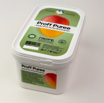 Пюре Манго замороженное 1 кг Proff Puree