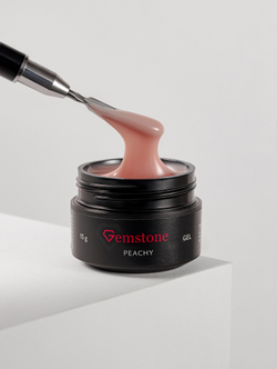 Gemstone Гель моделирующий Hema free, 15 мл Peachy Персиково-розовый (теплый)