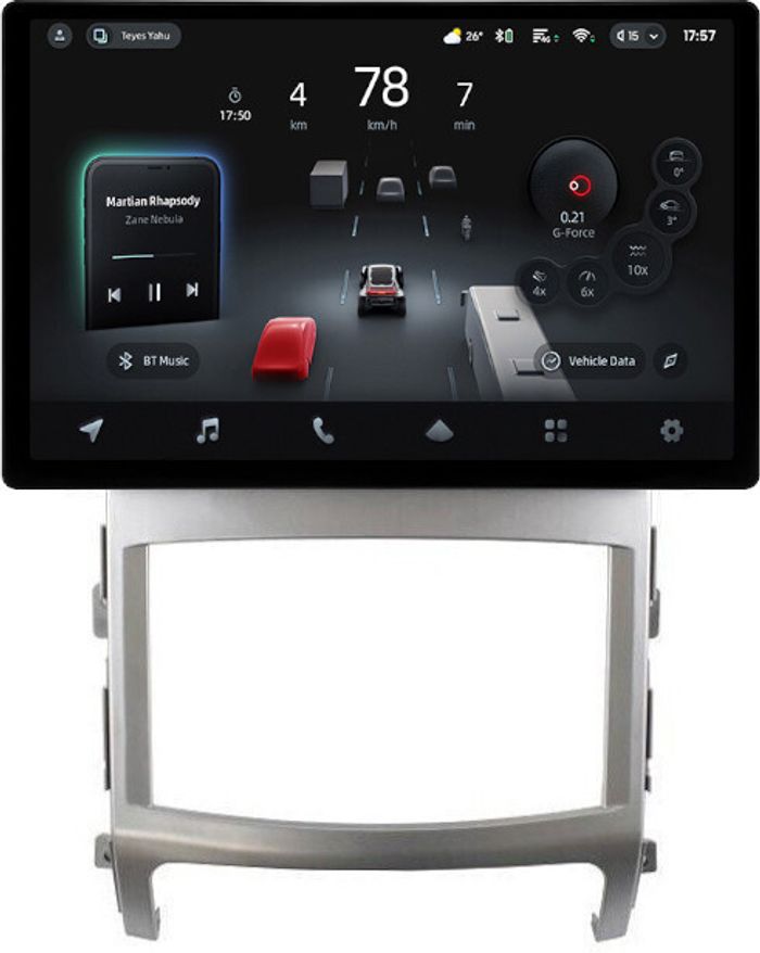 Магнитола для Hyundai iX55 2009-2013 - Teyes CC4-PRO монитор 13" 2K QLED на Android 13, Быстрейшая, Snapdragon 778G, ИИ, CarPlay, DSP, 4G SIM-слот