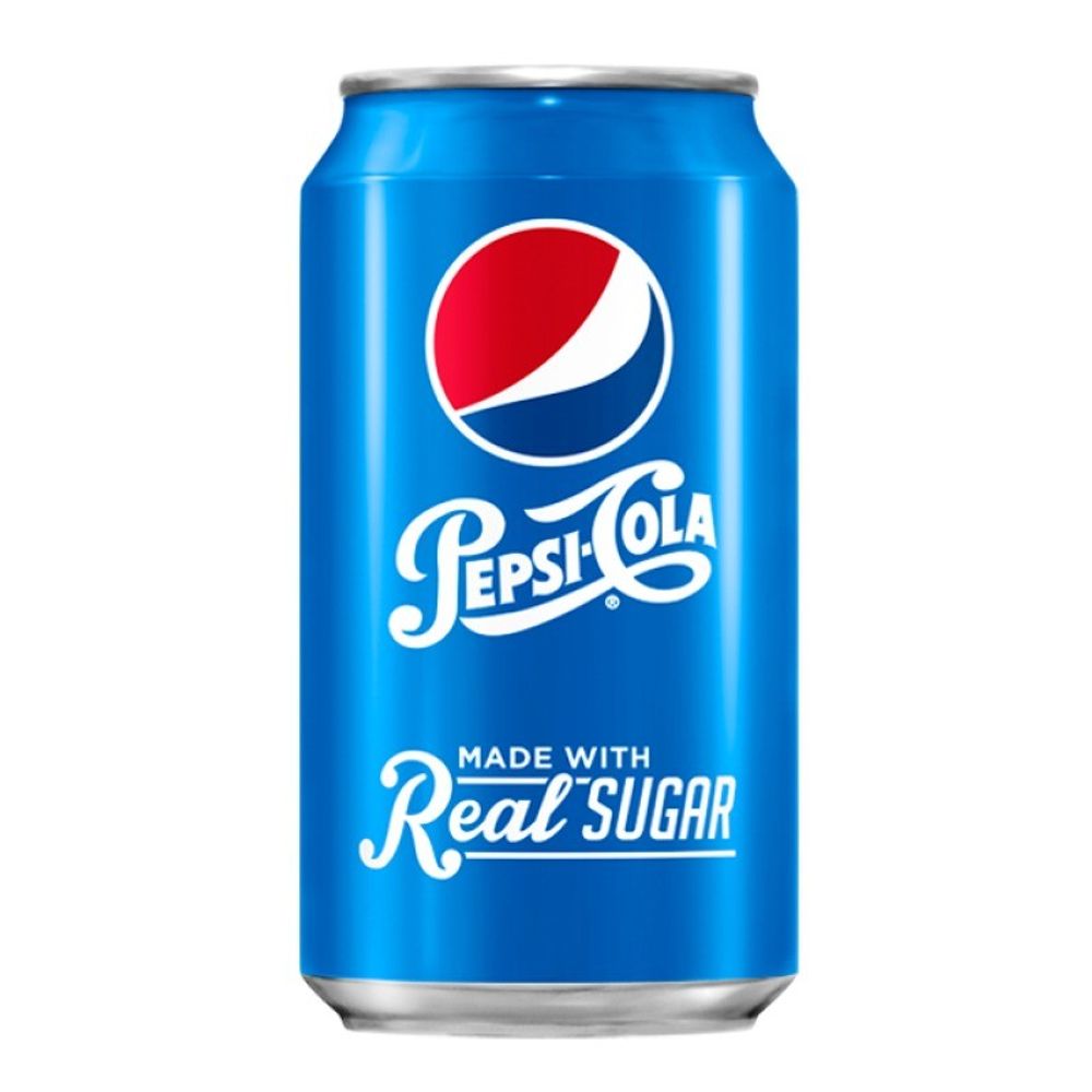 Газированный напиток Pepsi-Cola Real Sugar 355мл