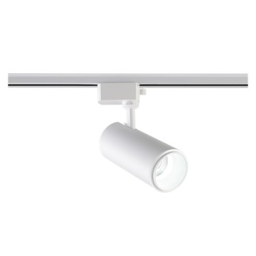 Трековый однофазный светильник LED 10W/20W/30W 3000К/4000К/6000К CLT 0.31 021 WH 3CCT ZOOM белый Basic Crystal Lux