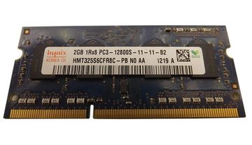 Модуль памяти hynix 2GB PC3-12800 1Rx8 SO-DIMM DDR3 1600MHz