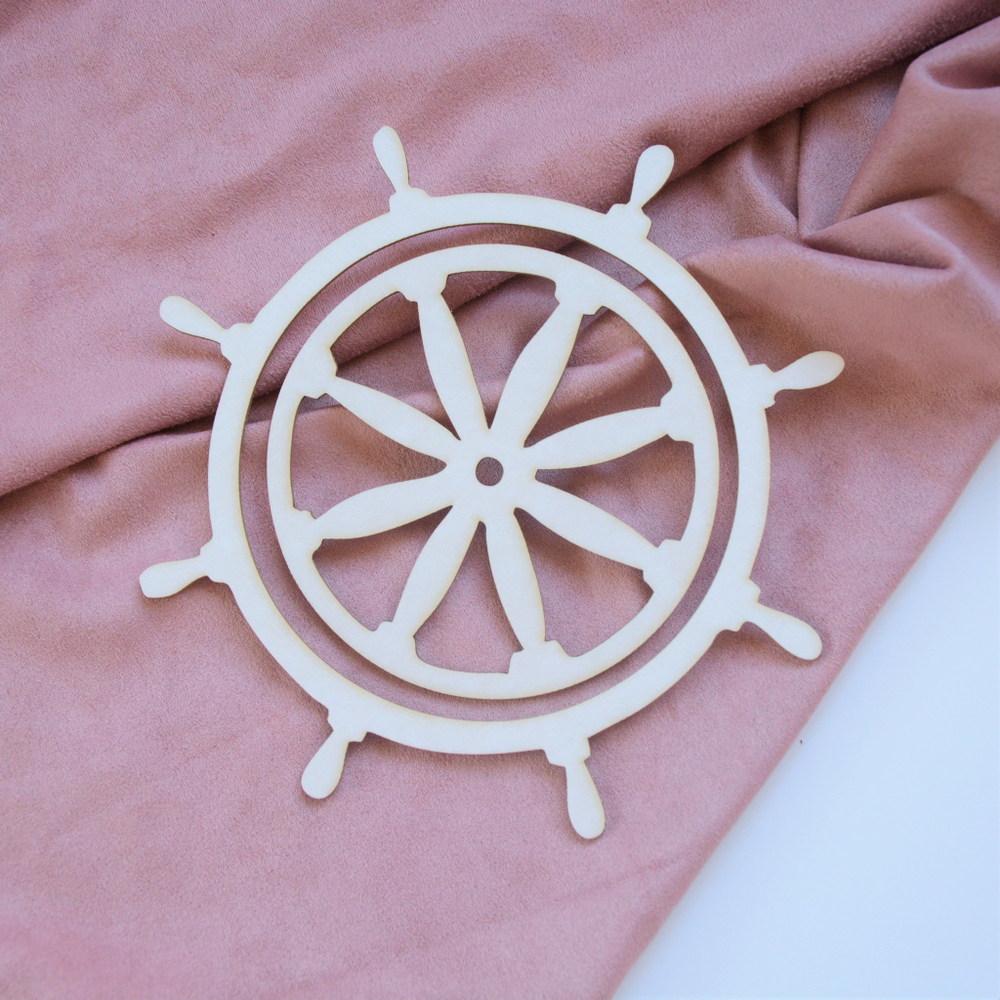 Заготовка для тиснения "Штурвал"