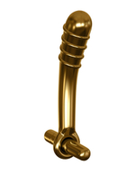 Вибромассажер ICICLES Gold Edition G spot G05 золотой (Цвет: золотой)
