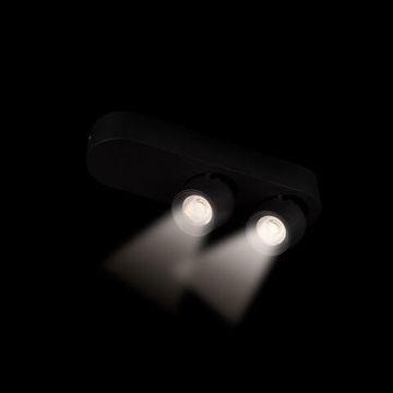 Накладной светильник LED 14W 4000К 10320/2 Black чёрный Quiet LOFT IT