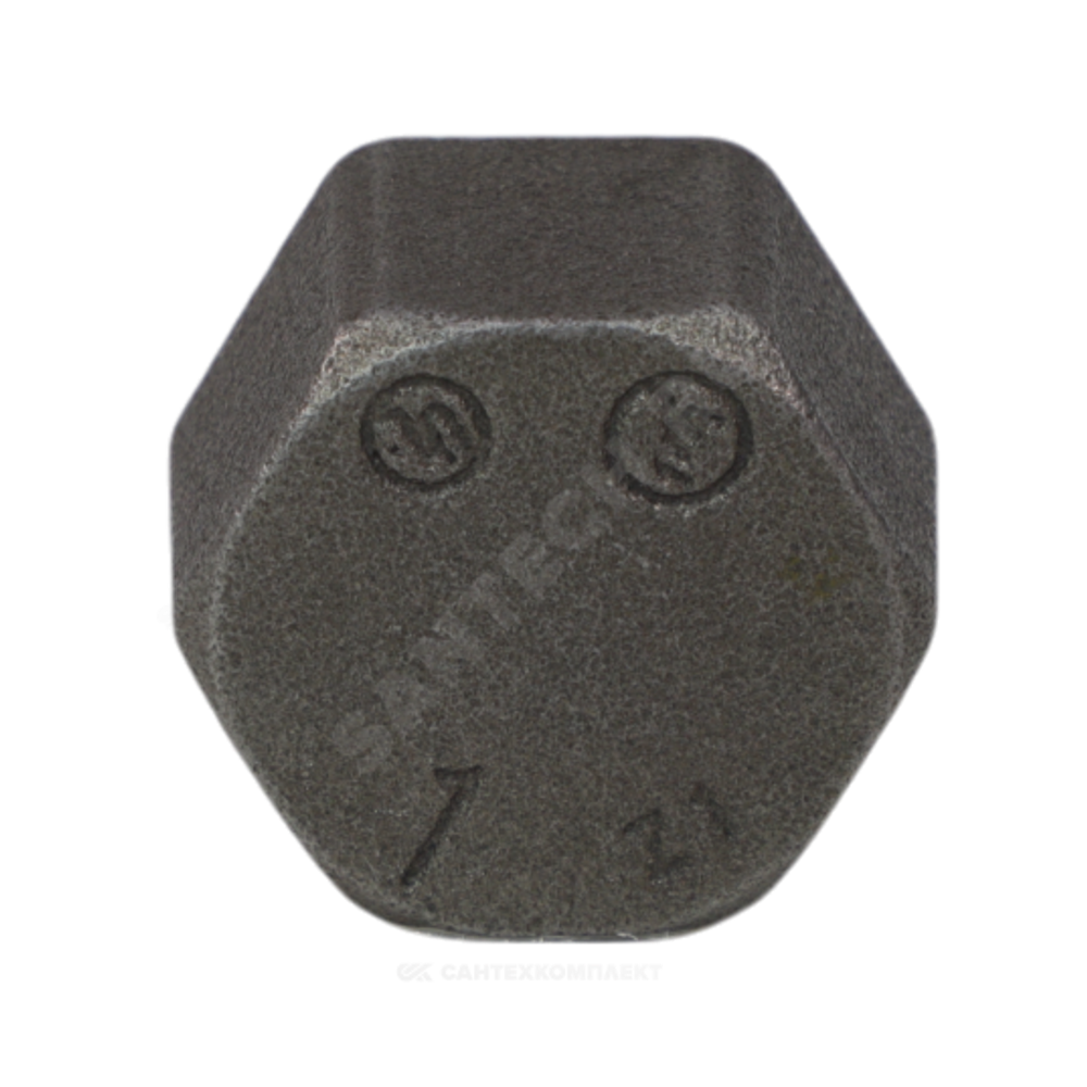 Заглушка чугун Ду 32 (1 1/4") ВР Fittex PLUS
