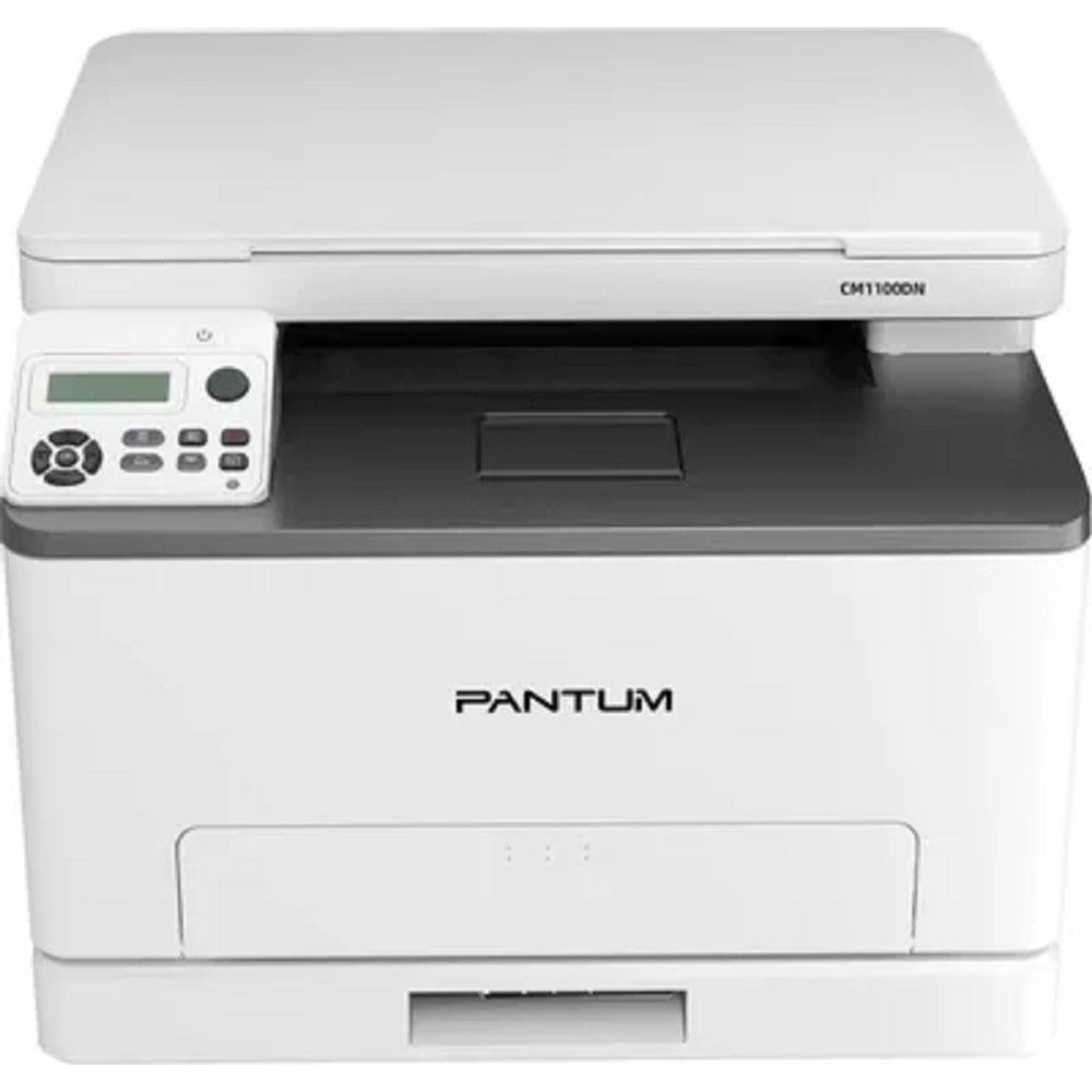 МФУ Pantum CM1100DN МФУ, Лазерное цветное, P / C / S, A4, 18 стр / мин, 1200x600 dpi, 1 GB RAM, Duplex, paper tray 250 pages, USB, LAN, start. cartridge 1000 / 700 pages