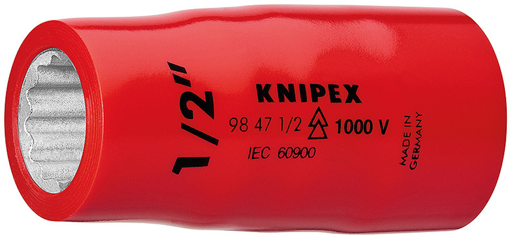Насадки двойной шестигранник для торцовых ключей 984711/ 16" " Knipex 98 47 11/16"