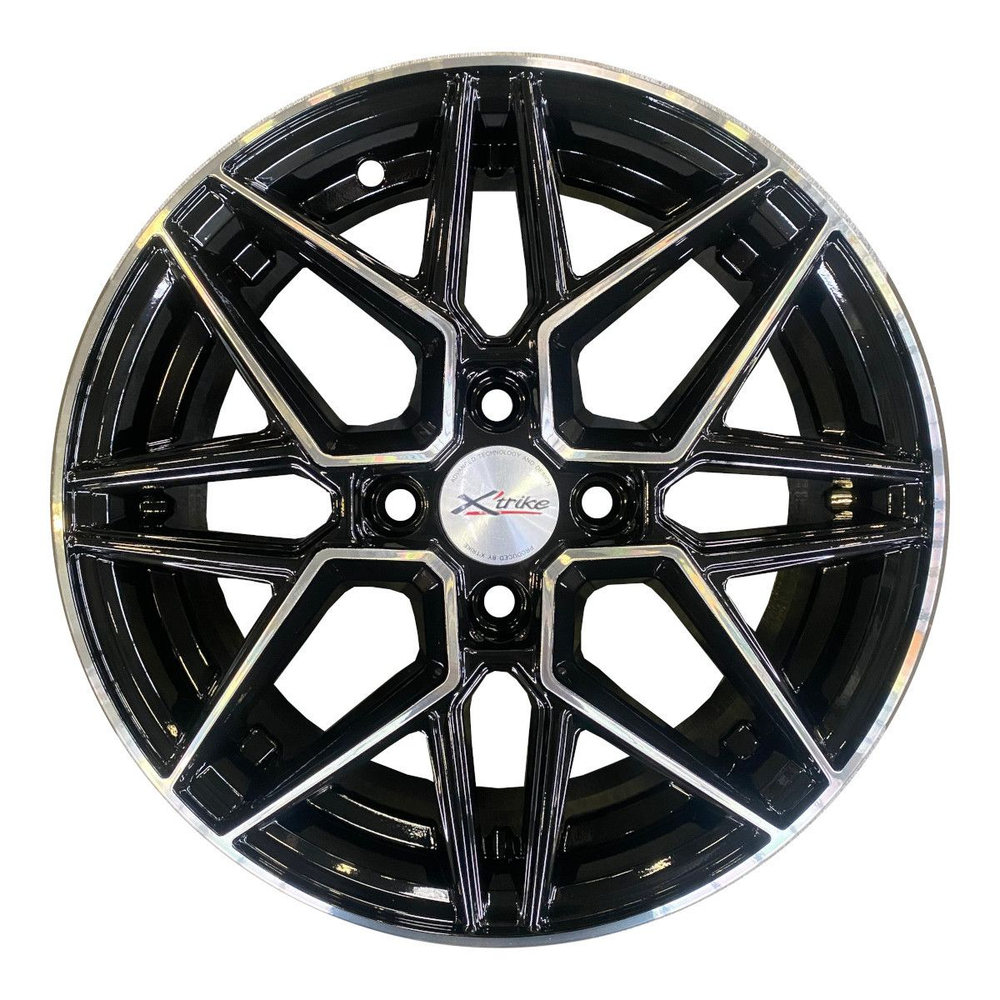 Диск Литой Xtrike X-148 6 x R15 4x100 D54.1 ET46 BK/FP