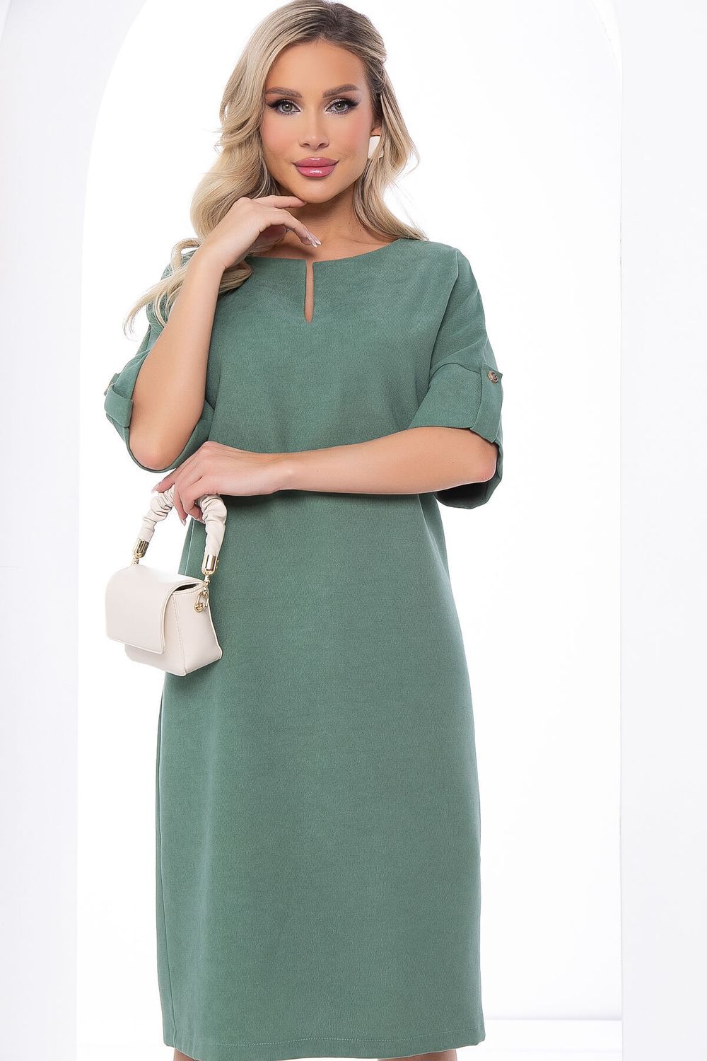 Платье "Персея" (олива) П8109 LT Collection (Акция)