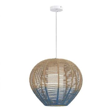 Светильник подвесной 1*E27 SL1514.513.01 белый/бежевый/синий Vimini ST-Luce