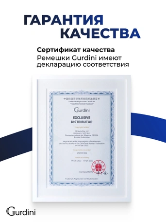 Ремешок Gurdini Sport Band (силиконовый) Apple Watch 38mm/40mm (S/M) Midnight Blue