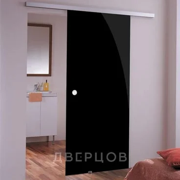 Стеклянная раздвижная дверь Triplex Black
