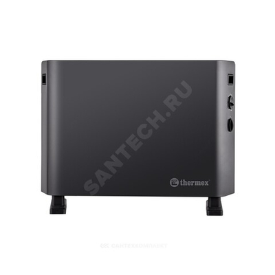Конвектор электрический напольный PRONTO Black 2000M с механическим термостатом THERMEX ЭдЭБ01362