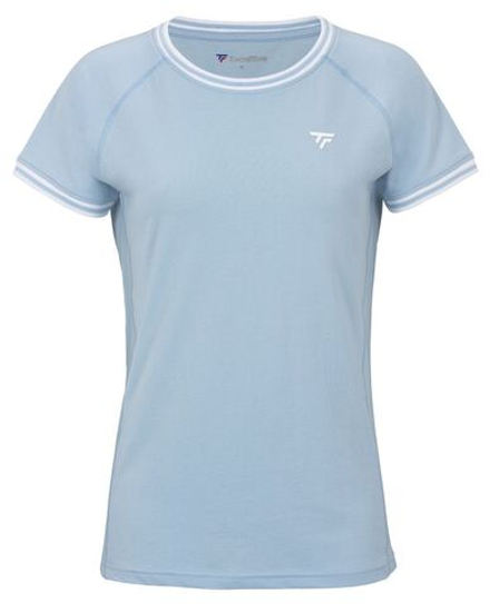 Детская футболка Tecnifibre Team Stretch Junior - glacier